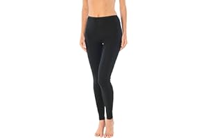 Schiesser Damen Unterwäsche Leggings Lange Unterhose - Luxury Baumwolle