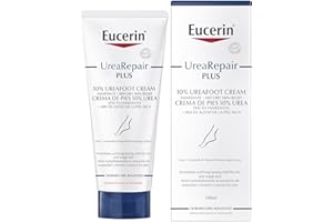 Eucerin Crema para pies UreaRepair Plus, sin fragancia, 100 ml, el embalaje puede variar.
