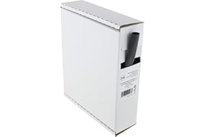 SEKI Gaine thermorétractable Noir 3:1 avec Colle, 9,0-3,0 mm, 3 m - Boîte Distributeur