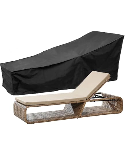 Housse Transparente Pour Chaise Longue - Protection Jardin Étanche