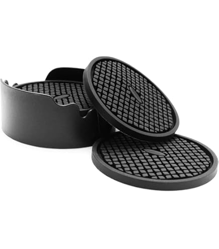 6 Sottobicchieri In Silicone A Forma Di Gatto - Antiaderenti, Lavabili In Lavastoviglie, Per Bevande Calde/Fredde - Foto 3