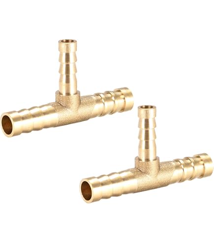Raccord Adaptateur En Acier T 8mm Pour Lignes De Vide - Neuf Sous Emballage, Marque FMIC