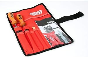 OREGON SCIENTIFIC Schärfsatz Oregon in Tasche 4,5mm für Sägeketten in 3/8 Zoll Teilung Nut 1,1mm