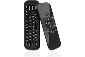 Leyf M8 Air klawiatura z kontrolerem myszy, klawiatura z 6-osiowym żyroskopem do systemu Android TV Box, Smart TV, PC, laptopów – Windows/Android/Mac OS/Linux