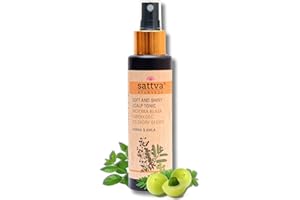 ‎SATTVA AYURVEDA Sattva Ayurveda Haartonikum Henna & Amla – Natürliches Kopfhaut-Tonikum für Haarwuchs, Glanz & Geschmeidigkeit – Alkoholfrei, Beruhigt trockene Kopfhaut, Orientalischer Duft – 100 ml