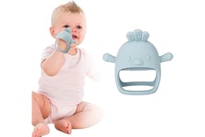 ROONTIN Massaggiagengive Refrigerante gengivo, Giochi neonato 0-3 Mesi, Giochi Neonato 3-6 Mesi