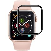 Microsonic Apple Watch Series 11 46mm Tam Kaplayan Temperli Cam Ekran Koruyucu Siyah [Watch Series 11 46mm ile Uyumlu Ekran K