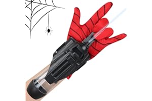 Aooess Toys for 3-8 Year Old Kids: Electric Spider Water Gun for Boys Water Pistols Gifts for 3 4 5 6 7 8 Year Old Boys Girls Birthday Web Shooter Launcher with Glove Summer Outdoor Squirt Guns