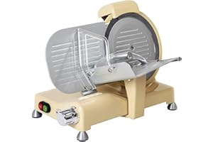 R.G.V. RGV 25 Special Edition Eléctrico 140W Aluminio Marfil rebanadora - Cortafiambres (Aluminio, Marfil, 480 mm, 363 mm, 365 mm, 14 kg)