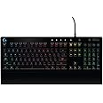 Logitech G213 Prodigy Tastiera Gaming Cablata, LIGHTSYNC RGB, Tasti Retroilluminati, Resistente agli Schizzi, Tasti Personali