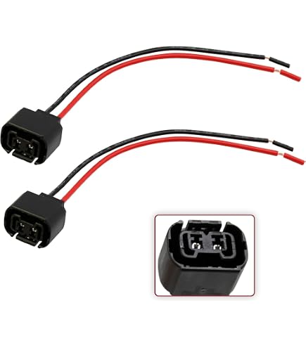 Fog Light Pigtail Connector Plug & Harness For Jeep Wrangler TJ (1997-2004) - Direct Fit