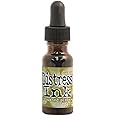 Tim Holtz 0.5 oz Distress Ink Re-Inker Crushed Olive