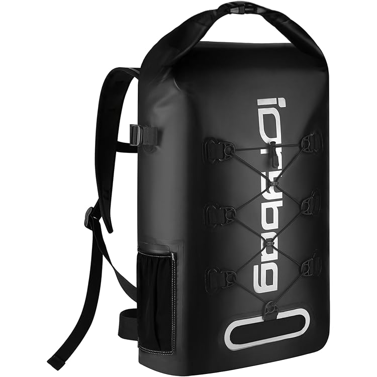 Blueshyhall Sac à Dos Sec étanche 30L, Sac De Rangement Sur Roulettes Pour Voyage Kayak Rafting Bateau P Che Camping