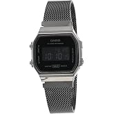 Casio A168WEMB-1BDF Kol Saati, Siyah, Standart