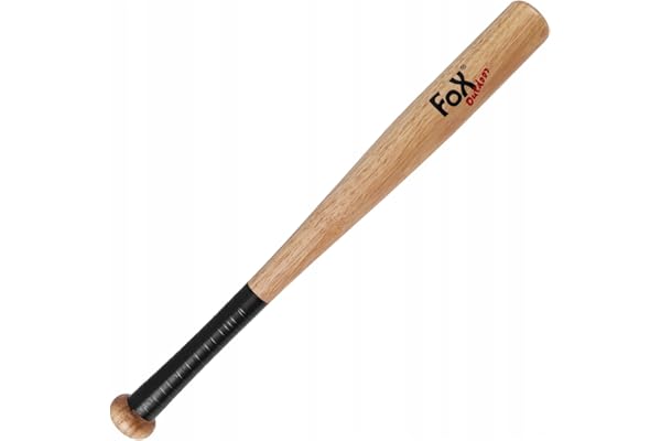 Max Fuchs Batte de Baseball Unisexe en Bois pour Adulte Naturel Taille L