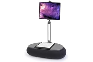 elitehood iPad Cushion Pillow Stand Holder, Tablet Pillow, Adjustable Kindle Holder & iPad Stand for Bed Compatible with 6-13 inch Cell Phone, iPhone, IPad Pro Air Mini, Tablets
