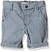 Pumpkin Patch Baby-Boys Ticking Striped Shorts, Blue (Blue Spectrum), 0-3 Months
