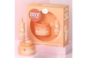 7DAYS Conjunto de cuidado de la piel con crema facial de colágeno y suero de ácido salicílico - Conjunto de regalo de cuidado de la piel coreano para mujeres - Conjunto de mimos