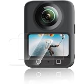 TELESIN Osmo 360 ekran koruyucu folyo sertleştirilmiş camdan | DJI Osmo 360 i&ccedil;in sertleştirilmiş cam folyo aksesuarı, sertlik