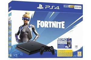 SONY Playstation 4 (PS4) - Consola 500 Gb + 1 Mando Dual Shock 4 + Contenido Fortnite [Importación italiana]
