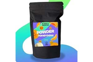 BUBBLEMANIA Poudre de thé au lait pour thé à bulles - Poudre de thé à bulles Honeydew | Poudre de lait Bubble Tea avec des ingrédients de haute qualité et un goût prononcé | 500 grammes