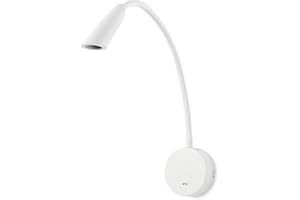 Faro Barcelona 41031 - BOKEN LED Aplique lector blanco