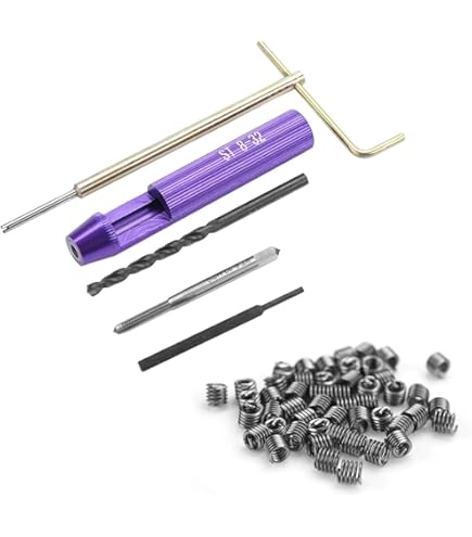 30Pcs Stainless Steel Rivet Nuts 1/4-20 UNC Threaded Insert Fasteners