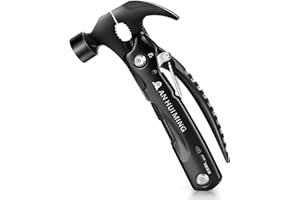 AN HUI MING Marteau multifonction,Pince Multifonctions,Multitool Couteau Multifonction Randonnée Accessoires Kit Survie Camping Cadeaux pour Hommes Cadeau de Fête des Pères