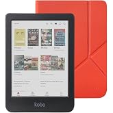 Kobo Clara Renkli eOkuyucu Kılıf Paketi ile (Cayenne Kırmızı Uyku Kapağı, Kılıf Paketi)
