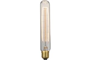 LEDSone Vintage Industrial Incandescent T185 60W Filament Squirrel Cage Antique Style Edison Light Bulbs Warm White Colour Bulb (1PCS)
