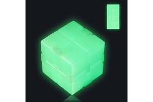Funxim Fidget Cube Décompression Jouet Infinity Cube, Stress de Jouet de Doigt de Fidget et soulagement d'inquiétude, tuant Le Temps Fidget Joue Le Cube Infini pour Le Personnel de Bureau