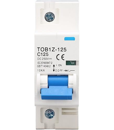 Disjoncteur Solaire DC 125A 2P - YRL7-125DC - Pour Système Photovoltaïque & Batterie - 1 Pièce