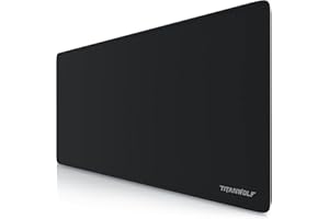 TITANWOLF - Tapis de Souris Gaming Alpha 900x400mm - sous-Main Bureau Gamer Extra Large XXL en Tissu, Base antidérapante - Précision, Vitesse et Confort - pour Tous Types de Souris et Claviers