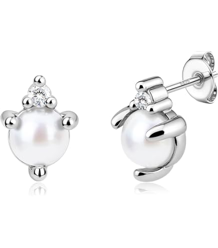 ORECCHINI MABINA A LOBO REVIVAL IN ARGENTO E ACQUAMARINA SINTETICA 563789 - Camporelli Gioielli