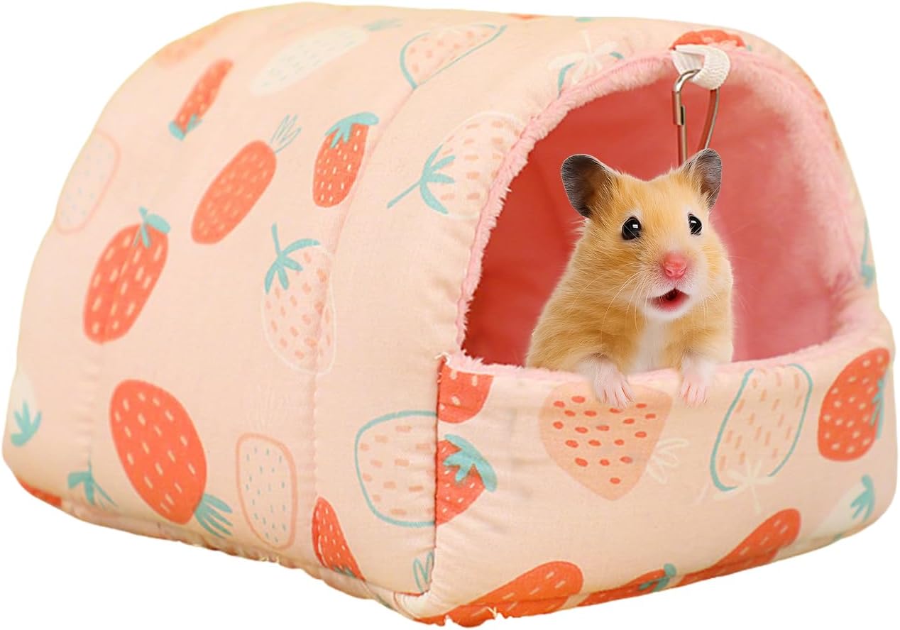UZYXC Cama para Cobayas,Paquete de 1,Casita para Cobayas,Cueva Acogedora para Cobayas,Casita para Hámsters,Accesorios para Animales Pequeños Como Conejos Enanos,Chinchillas, Ardillas y Hurones