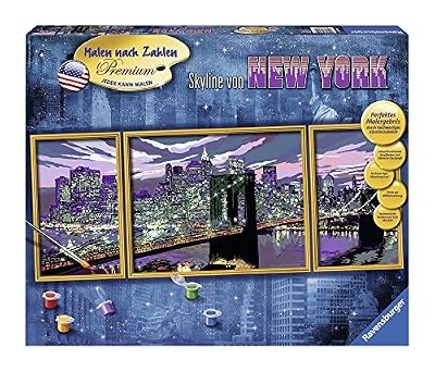 Ravensburger - 28951 - Peinture par Numéro - Skyline de New York - 100 x 40 cm