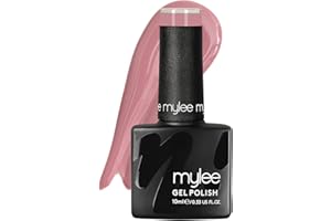 Mylee Gel Nail Polish 10ml [Flushed Cheeks] UV/LED Soak-Off Nail Art Manicure Pedicure for Professional, Salon & Home Use [Spring/Summer 2023] - Long Lasting & Easy to Apply