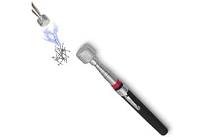 HUFHNWSO Calamita Potente 1 Pezzi,Strumento Magnetico Flessibile 15LB, Calamita Telescopica,Portatile Pinza Magnetica Pieghevole Potente, Pinza Raccogli Oggetti,Chiavi e Parti Di Automobili