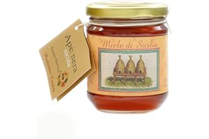 APICOLTURA CARLO AMODEO Miele Ape Nera Sicula Amodeo Carlo 250gr (Millefiori Lampedusa)
