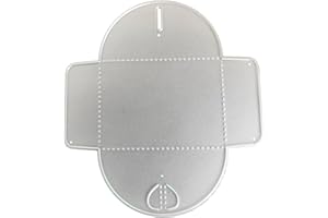 HCHES Matrices de découpe en métal pour scrapbooking, fabrication de cartes et album photo, cartes de vœux, décoration (enveloppe)