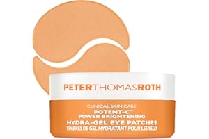 Peter Thomas Roth Potent-C Power - Parches de ojos de gel hidra para 60 parches unisex