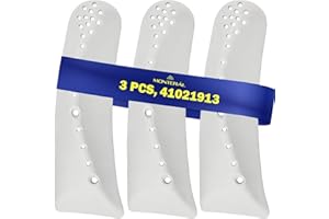 3 Piezas Aleta de Tambor de Lavadora con Código Original 41021913 para Candy para Hoover - Garantía de 10 Años - MONTERAL