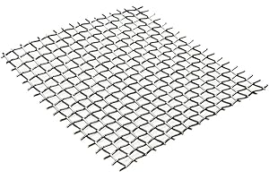 The Mesh Company's Stainless Steel Woven Wire Mesh - 150mm Square Samples - Over 60 Sizes (3 LPI/3.67MM Hole/1.6MM Wire)