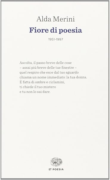 Poesie Di Natale Anni 50.Amazon It Fiore Di Poesia 1951 1997 Merini Alda Corti M Libri