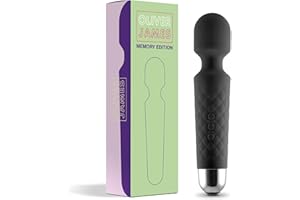 Vibrator für Frauen - Leises und Starkes Massagegerät + Akku - Sexspielzeug mit 20 Vibrationsmuster und 8 Geschwindigkeitsstu