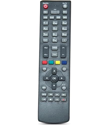 TELESYSTEM TS9011-HD Telecomando Slim 2:1 Per TV, Sat E HiFi | Con Faretto E Programmazione IR