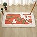 Produktbild TS-nslixuan - Chenille Mat_Badezimmertür Mat Mat Coblending strapazierfähige Fußmatte Badezimmer Boden Maton Chenille in Eflannel Badezimmer Matten Schlafzimmer Doormatect, Swing, 50 X 80 cm,