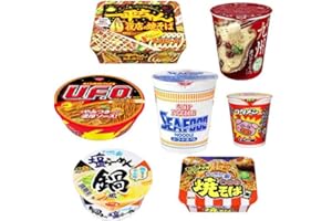 AKIBA KING Nissin japonais YAKISOBA Ramen Udon Soba 8-11 pièces set Coupe nouilles Fruits de mer