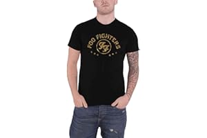 Foo Fighters Arched Star Männer T-Shirt Schwarz Band-Merch, Bands