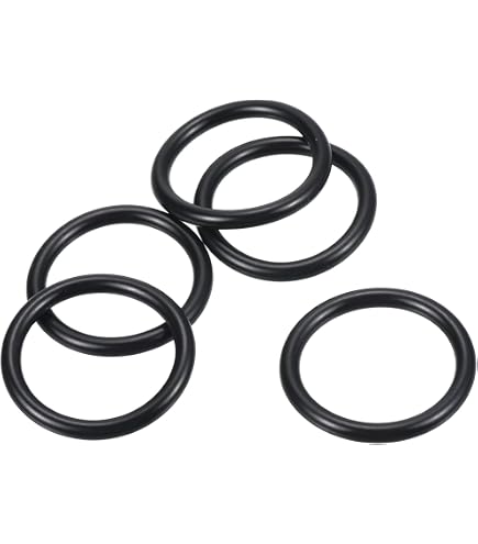 10 O-Ring In Gomma Nitrilica &ndash; 66mm X 62mm X 2mm &ndash; Uxcell
